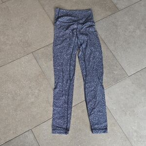 lululemon athletica Blue Patterned Leggings